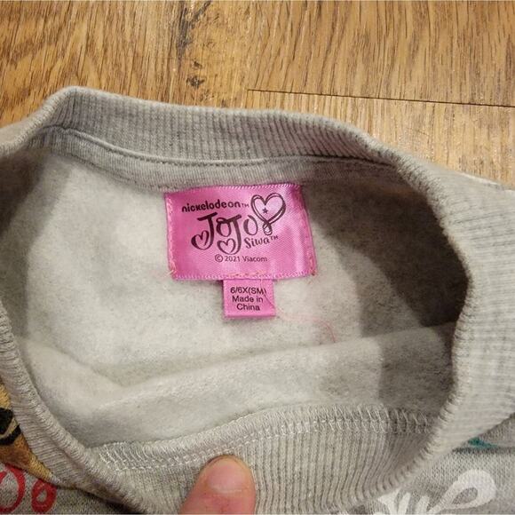 Girls 6-6x JoJo Seewa Christmas Sweatshirt - Picture 5 of 5